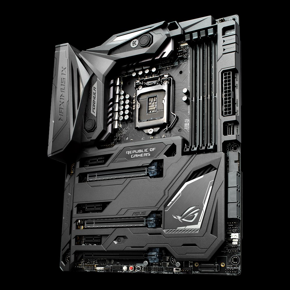 Asus maximus extreme ix как поставить водяное охлаждение